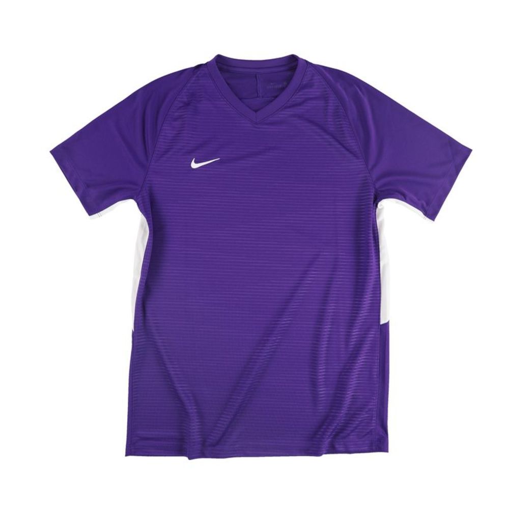 Nike Purple and White Men's Athletic Shirt